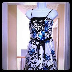 Dress Barn Spaghetti strap flower dress